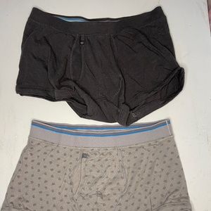 2 Pair of Mack Weldon Size Medium Boxer briefs - Modal/Pima Cotton